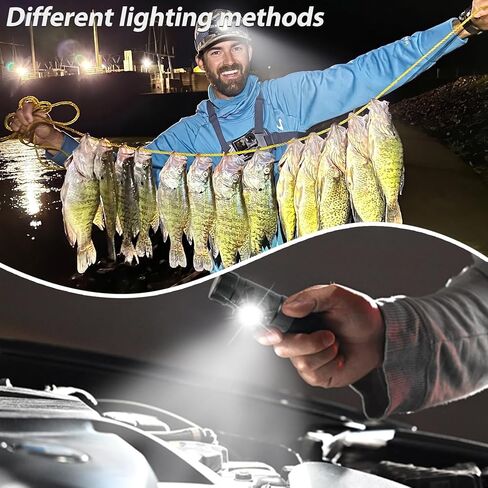 Rechargeable Headlamp 6PCS, Super Bright LED Headlamp with 4 Modes, 180° Adjustable Beam Angle, Head Lights for Forehead, Hard Hat Headlight, IPX4 Waterproof, Ideal for Camping, Hiking, Fishing in Saudi Arabia