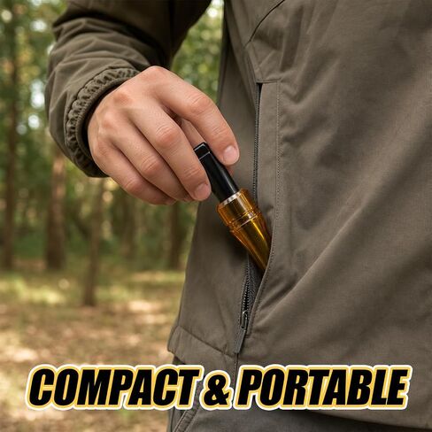 2PCS Crow Caller to Attract Crows, Professional Crow Caller Whistle for Hunting and Birdwatching, Realistic Crow Call Sound with Durable ABS Construction, Ideal for Outdoor Wildlife Observation in Saudi Arabia