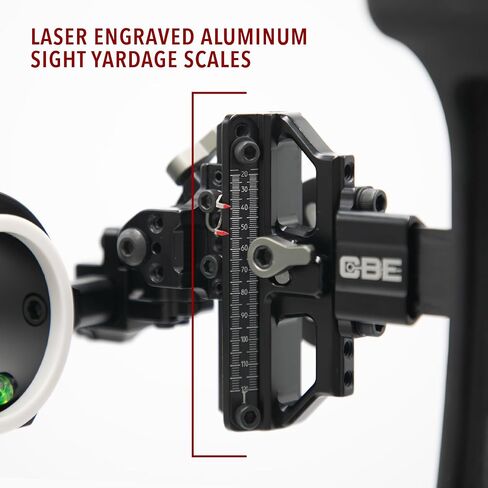 CBE | Trek Pro Vertical Pin Bow Sight, 2 Pin, 010, RH in Saudi Arabia