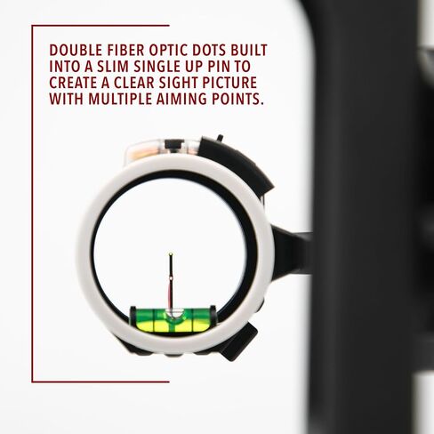 CBE | Trek Pro Vertical Pin Bow Sight, 2 Pin, 010, RH in Saudi Arabia