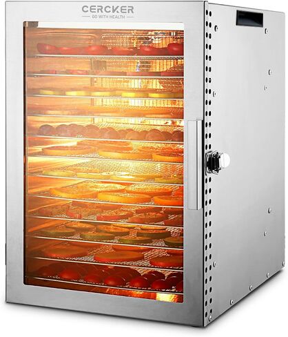 Food-Dehydrator Machine Adjustable Temperature 12 Trays 800W Food Dryer in Saudi Arabia
