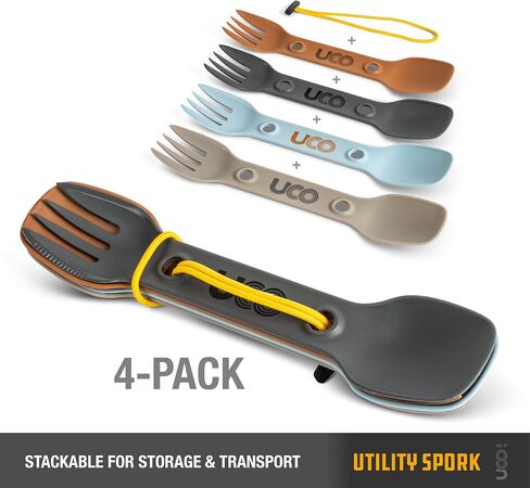 UCO Utility Spork 3-in-1 Combo Spoon-Fork-Knife Camping Utensil in Saudi Arabia