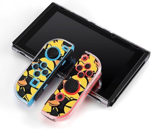 Rubber Duck Sunglasses Switch Screen Protector Cover Full Accessories Switch Game Case Protection Skin for Switch Console And Joy-Cons in Saudi Arabia