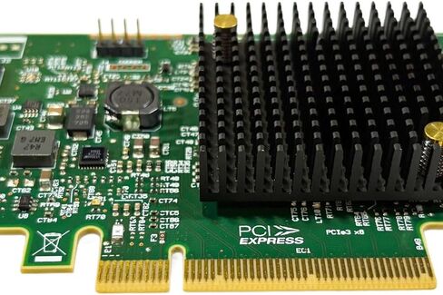 SAS HBA Card Compatible with LSI 9207-8i IT Mode 8-Port with SATA Cables | SAS2308, PCIe 3.0 x8, 2x 8087 to SATA Cables, PCIe SATA Expansion Card, HBA Controller for ZFS TrueNAS unRAID NAS in Saudi Arabia