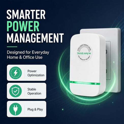 2026 Updated Smartplug Device, Stop watt Plug in Power Box for Home and Office US Plug 90V-250V 30KW 4 Pack in Saudi Arabia