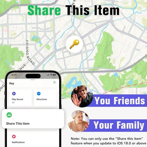 Air Tracker Tags-4 Pack: Smart Bluetooth Tracker, Item Finder Works with Apple Find My (iOS Only) App, Trakcer Tag Locator for Keys, Luggage, Satchel, weTag mini. (Not for Android Devices) in Saudi Arabia