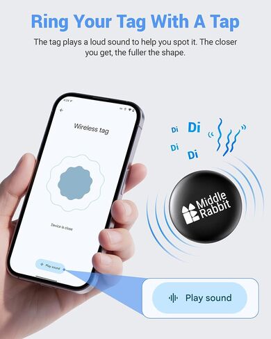 GPS Cat Tracker Collar for Android, Works with Google Find Hub, No Monthly Fee, Pet Tracking Tag for Cats with Lightweight Collar Included in Saudi Arabia