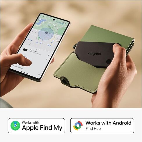 Chipolo Card – Rechargeable Wallet Tracker Card, Bluetooth Tracker (4 Pack) | Item Locator, Passport Finder Compatible with Apple Find My or Find Hub with Call Your Phone & Out of Range Alerts in Saudi Arabia