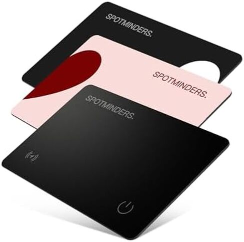 Spotminders 3-Pack Travel Bundle - Works with Apple Find My Tracking Card for Wallet 0.07in Slim Item Finder in Saudi Arabia