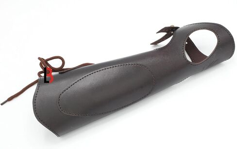Cowhide Leather Archery Bracer for a Left Glove, for an Archer who Holds the Bow in the Left Hand, Arm Guard Bracer in Saudi Arabia