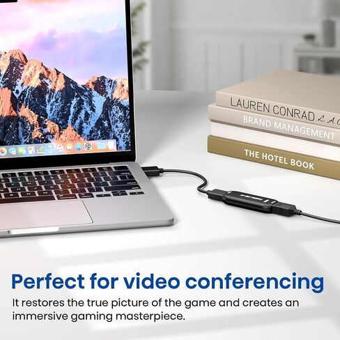 Cam Link 4K USB Capture Card – HDMI to USB 3.0, Plug-and-Play for Microscopes, DSLR, Electronics Repair & Precision Work, Live Streaming & OBS/Zoom, Windows/Mac in Kuwait