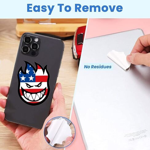 Cool Brand Skateboard Stickers Pack 100PCS Waterproof Skate Stickers for Water Bottle Laptop Luggage Motorcycle, Skateboarding Stickers Decals for Teens Boys Adults in Kuwait