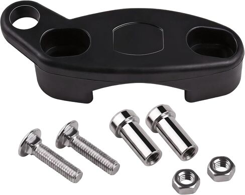 33C-114H2 Rod Mount Clamp with Hardwares,1Set | Fit for Pe-nn Senator 114H 114H2 114HL 6/0 Conventional Saltwater Reels,Solid Corrosion Resistant Construction in Saudi Arabia