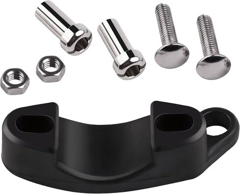 33C-114H2 Rod Mount Clamp with Hardwares,1Set | Fit for Pe-nn Senator 114H 114H2 114HL 6/0 Conventional Saltwater Reels,Solid Corrosion Resistant Construction in Saudi Arabia