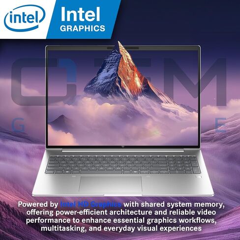 HP ProBook 4 G1i 16" FHD+ AI Business Laptop, Intel Core Ultra 7 255U, Oemgenuine Customized Computer, 16GB / 32GB / 64GB RAM, 256GB, 512GB / 1TB SSD, WiFi 6E, Backlit Keyboard, FHD Webcam, Win 11 Pro in Kuwait