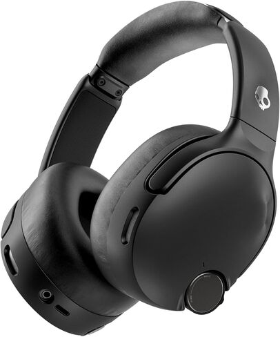 Skullcandy Crusher 1080 ANC Headphones with Sound by Bose - True Black | Multi-Sensory Bass, Active Noise Cancelling, Bose Audio Technologies, 60 Hours Battery, Microphone, Travel, Music, Commuting in Kuwait