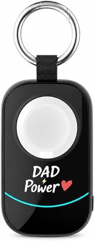 Portable Charger for Apple Watch Accessories, Travel Essential | Pocket-Size, 2500mAh High Capacity, Strong Magnetic Snap-On, Overcharge & Overheat Safe, Keychain Design in Kuwait