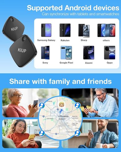 Air Tags for Android,Air Tags-4 Pack Android,2 Year Battery Life,Air Tracker Tags with 4 Case,Google Find Trackers for Google'S Find Hub App,IP65 Waterproof Luggage Tracker for Keys in Saudi Arabia
