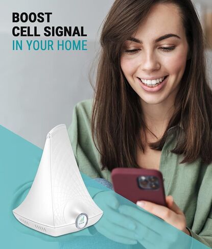 SureCall FlareDB+ Cell Phone Signal Booster for Home & Office; boosts up to 3500 sq ft on 5G/4G LTE, Multi-User, Verizon and AT&T, FCC Approved, USA Company in Saudi Arabia