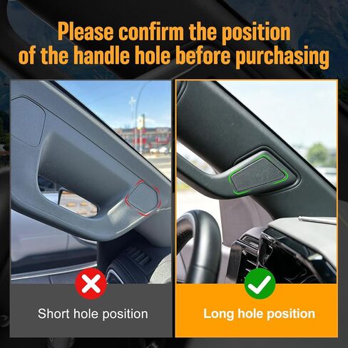 FUNY Dashboard Left Side Phone Holder Mount Compatible with 2023 2024 2025 2026 Chevy Silverado & Gmc Sierra 1500, Anti-Shake Stabilizer Custom Adjustable Cell Phone Holder, Aluminum Alloy in Kuwait