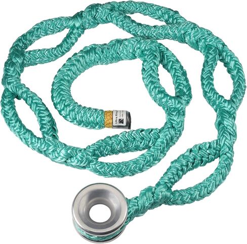 Arborist Ring Sling 40203, 3/4'' x 6 ft, 7-Pocket, 14,600 lb MBS | #3 Aluminum Ring with 7 Reinforced Pockets for Redirects, Canopy Anchors, Port-A-Wrap Support and Controlled Lowering in Saudi Arabia