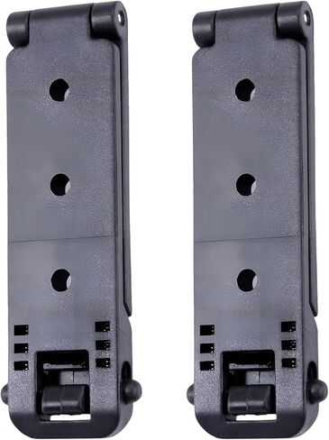 Molle Attachment – Quick Locking Belt Clip with Mounting Hardware for Holsters, Mag Pouches, Knife Sheaths, Vests – Available in Size (1", 2", 3", 5") & Pack (2 & 4) – USA Made in Saudi Arabia