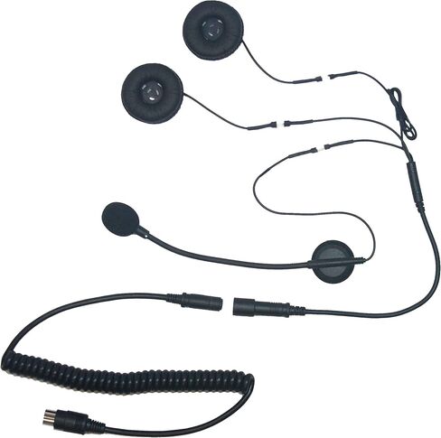 iMC Motorcom HS-H130P 7-Pin Harley Davidson Open-Face Helmet Headset in Saudi Arabia
