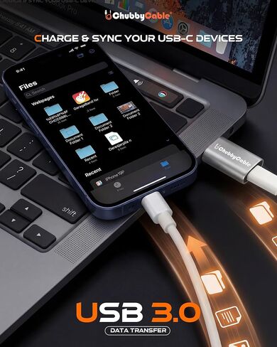 chubbycable USB to USB C Adapter USBC Female to A Male OTG Charger, 2 Pack | 56KΩ Safety Resistor, Plug & Play, Aluminum Alloy Housing, Stable Data Transfer, Compact & Travel Friendly in Saudi Arabia