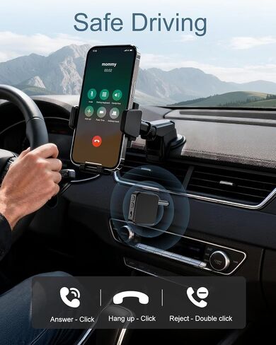 Upgrade Bluetooth 5.4 Car Adapter with 16-Hour Battery, 2-in-1 Hi-Fi Stereo Wireless Transmitter/Receiver for Car, Home Stereo, Headphones, Hands-Free Calling in Saudi Arabia