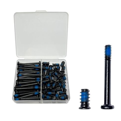 80Pcs PC Fan Screws, for AIO Cooler/PC Case, #6-32x30mm (30) + M5x10mm (50) in Saudi Arabia