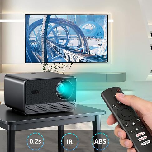 Replacement Remote Control Compatible with ONOAYO ONO3 Pro, Lisowod L61Pro Mini Projector. in Saudi Arabia