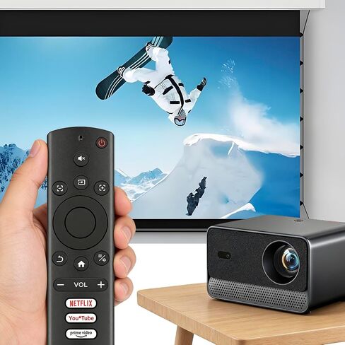 Replacement Remote Control Compatible with ONOAYO ONO3 Pro, Lisowod L61Pro Mini Projector. in Saudi Arabia