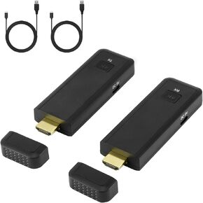Wireless HDMI Transmitter and Receiver 4K, Wireless HDMI Extender 328ft with KVM and Loop Out, Support One to Many & Many to One (W08A) in Kuwait