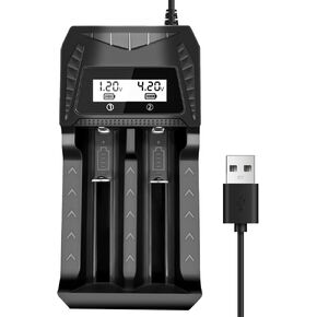 18650 Battery Charger, WAVYPO 12 Bays Smart Universal LCD Charger for Rechargeable Li-ion LiFePO4 IMR AA AAA Ni-MH Ni-Cd Batteries (Not fit 21700) in Saudi Arabia