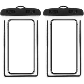 Waterproof Phone Pouch 2 Pack Universal IPX8 Waterproof Cell Phone Dry Bags for iPhone 17/16/15/14/13 Pro Max Beach Pool Kayak Cruise in Saudi Arabia