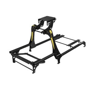 Fanatec Sim Racing CSL Cockpit V1.5 – Strong and Lightweight, Steel-Reinforced Aluminum Frame, Universal Wheelbase Mounting Bracket, GT Driving Position, Easy Assembly – Black in Saudi Arabia