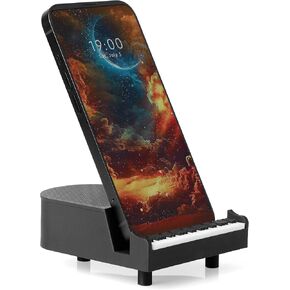 VELENTI Gamer Chair Phone Stand - Phone Holder for Smartphones, Kindles Up to 19 cm Tall - Fun Gaming Accessories for Gamers - Useful Gamer Gadgets - Lovely Birthday Gift for Gamers in Saudi Arabia