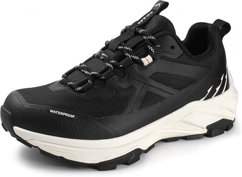 CC-Los Women's Waterproof Lightweight Hiking Shoes Non-Slip Outdoor Walking | Upgraded Better Fit, Waterproof Barrier, Shock-Absorbing Cushion, All-Terrain Non-Slip, Breathable, for Hiking & Daily in Saudi Arabia