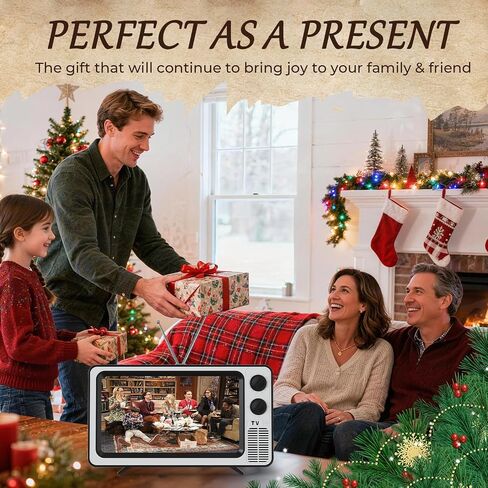 SEANCHEER Retro TV Cell Phone Screen Magnifier HD 3D | Portable Foldable Mobile Phone Magnifier for Movie & Game, Fit for All Smartphones - Gift for Women Mom Wife Men Dad Friends. in Saudi Arabia