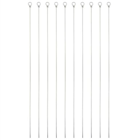 50PCS Fishing Spinner Stainless Steel Lure Making Supplies 160mm/6.3" Wire Diameter 0.6 mm / 0.023" Spinner Bait Wire for Freshwater or Saltwater Fishing in Saudi Arabia
