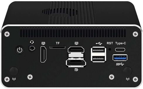 12th 8505 Gen New Soft Router SFP Network Card i226-V 2.5G*4 2*SATA Firewall Appliance Mini PC Proxmox Server (8505, 8G+256G) in Saudi Arabia