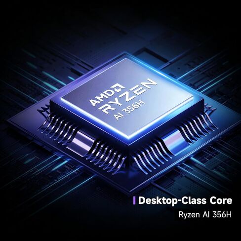 NIMO AI NAS, Agentic Computer Mini PC and AI Server, Intel Ultra 7 356H (Up to 4.7GHz, Beat Ultra 7 255H), Supports Nvidia RTX 5080 GPU, 6×SATA+4×M.2 Hybrid Storage, 10G+2.5G ETH for 24hr AI Agent in Saudi Arabia