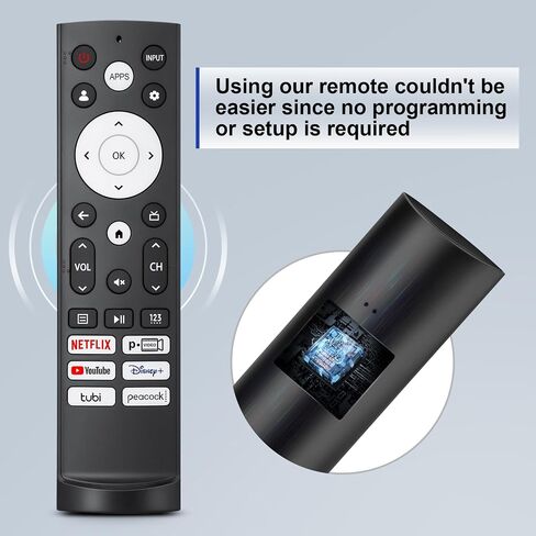 Replacement Remote Control for Hisense Smart Google TV，for Hisense UHD 4K ULED Google TVs in Kuwait