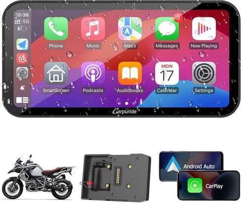 Carpuride W904 Wireless Carplay & Android Auto with Dash Cam | 10.26" HD IPS Touch Car Play Screen for Car, 4K Front & 1080P Rear Camera, Loop Recording, Bluetooth Audio, Mirror Link, GPS in Saudi Arabia