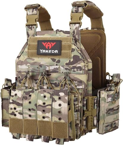 BOMTURN Upgrade Tactical Airsoft Outdoor Vest in Saudi Arabia