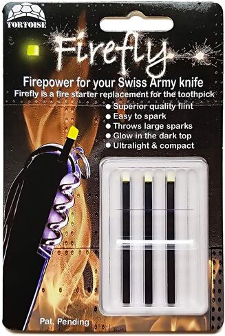 Firefly Regular 3 Pack - Fire Starter Accessory for Swiss Army Victorinox Knives in Saudi Arabia