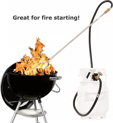 Flame King YSNFS-02 Propane Fire Starter Torch for Firepits, Charcoal Grills, and Wood Oven in Saudi Arabia