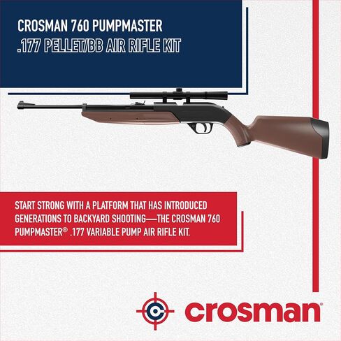 Crosman 760P Pump Master .177-Caliber Pellet/BB Air Rifle in Saudi Arabia
