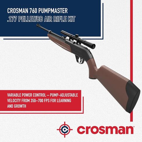 Crosman 760P Pump Master .177-Caliber Pellet/BB Air Rifle in Saudi Arabia