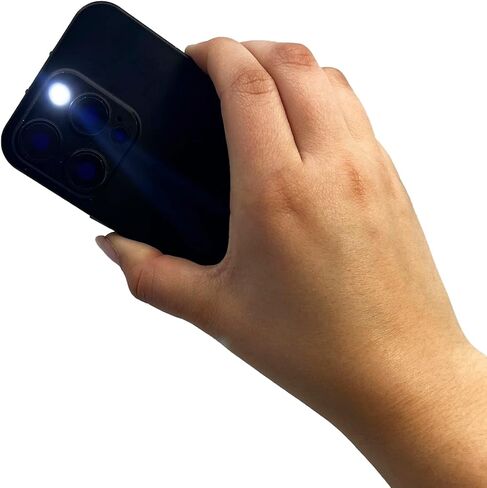 Streetwise High Voltage Cell Phone Stun Gun Flashlight with Loud Alarm - FRiPHONE Pro-tector USB Rechargeable for Personal Safety, Mini Pocket Stun Gun for Women, Personal Keychain Protection, Black in Saudi Arabia